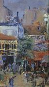 Vue prise pres de la Place Clichy, Edouard Manet